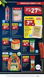 Gazetka promocyjna Aldi - Pełny katalog - Gazetka - ważna od 14.05 do 14.05.2022 - strona 9 - produkty: Piec, Kurczak, Sok, Ser, Parówki, Parówki z szynki, Szynka, Metka tatarska, Kabanos, Gala