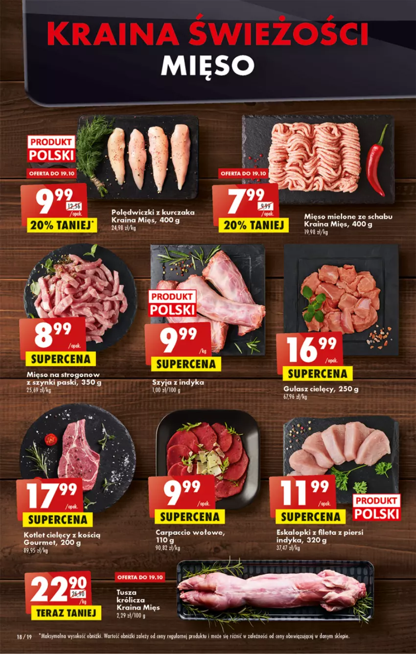 Gazetka promocyjna Biedronka - W tym tygodniu P - ważna 17.10 do 22.10.2022 - strona 18 - produkty: Kotlet, LG, Sok, Tera, Tusz