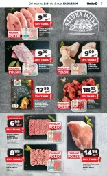 Gazetka promocyjna Netto - Gazetka - ważna od 10.01 do 10.01.2024 - strona 24 - produkty: Kurczak, Kotlet, Mięso z indyka, Mięso