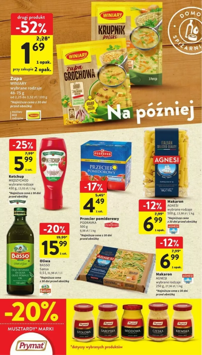 Gazetka promocyjna Intermarche - ważna 25.01 do 31.01.2024 - strona 24 - produkty: Ketchup, Makaron, Podravka, Prymat