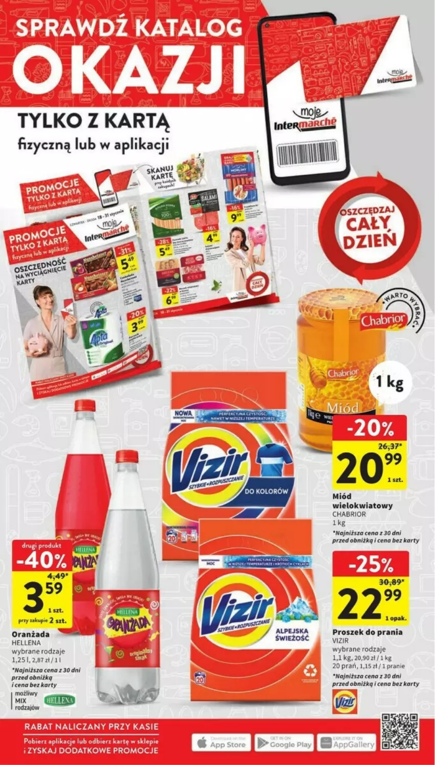 Gazetka promocyjna Intermarche - ważna 25.01 do 31.01.2024 - strona 37 - produkty: Hellena, Miód, Oranżada