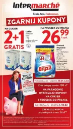 Gazetka promocyjna Intermarche - Gazetka - ważna od 31.01 do 31.01.2024 - strona 35 - produkty: Pax, Gra, Cukier, Proszek do prania, Diamant, Bryza