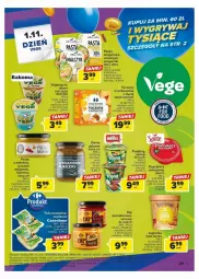 Gazetka promocyjna Carrefour - Gazetka - ważna od 04.11 do 04.11.2023 - strona 41 - produkty: Jaglanka, Hummus, Ser, Mus, Gin, Paprykarz, Papryka, Tofu, Vegangurt, Sante, Pudding, Bakoma, Deser, Dynią