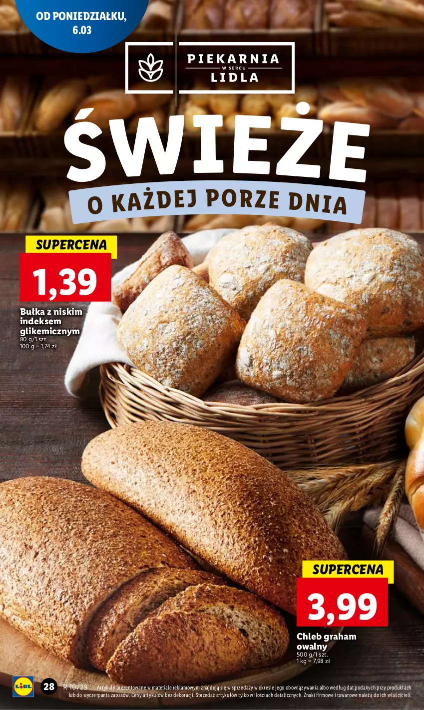 Gazetka promocyjna Lidl - GAZETKA - ważna 06.03 do 08.03.2023 - strona 32 - produkty: Bułka, Chleb, Gra