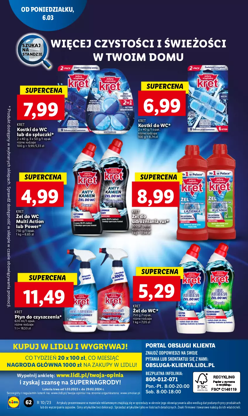 Gazetka promocyjna Lidl - GAZETKA - ważna 06.03 do 08.03.2023 - strona 68 - produkty: Gry, Kret, Mola