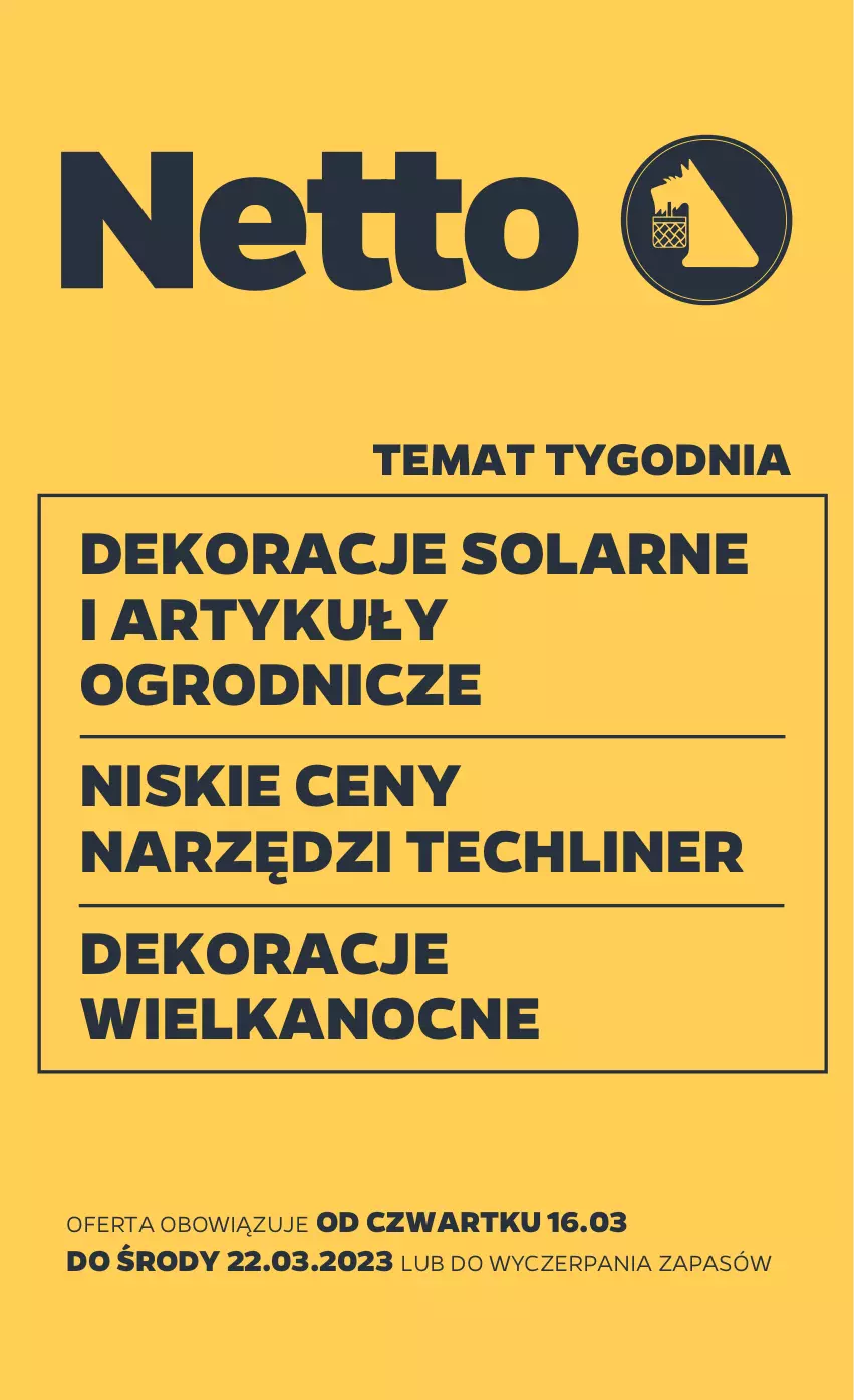 Gazetka promocyjna Netto - Akcesoria i dodatki - ważna 16.03 do 22.03.2023 - strona 1