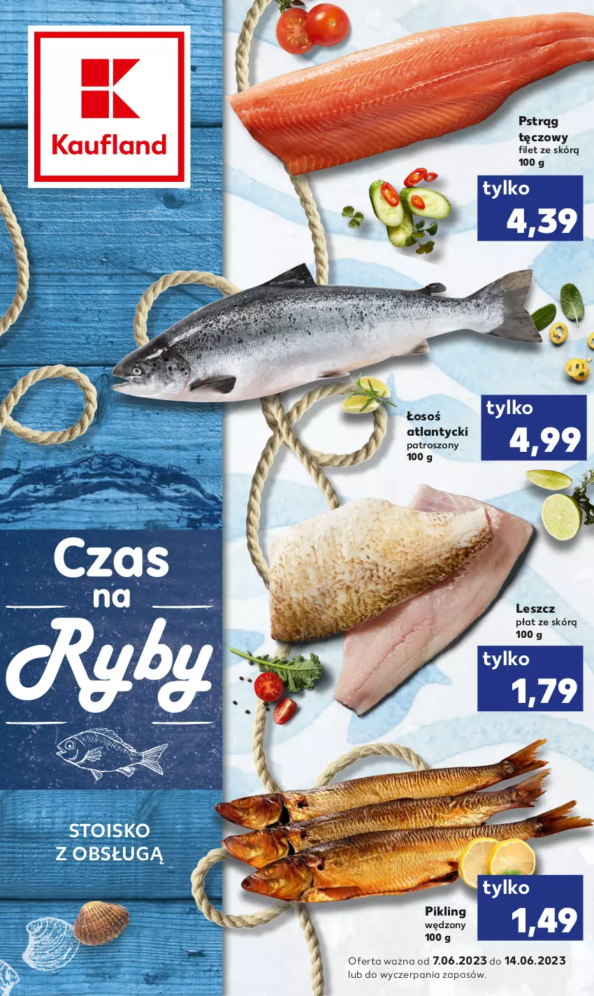 Gazetka promocyjna Kaufland - Kaufland - ważna 07.06 do 14.06.2023 - strona 1 - produkty: Pstrąg, Pstrąg tęczowy