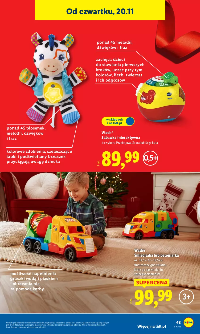 Gazetka promocyjna Lidl - GAZETKA - ważna 17.11 do 22.11.2025 - strona 47 - produkty: Dzieci, Gruszki, Tera, Zabawka