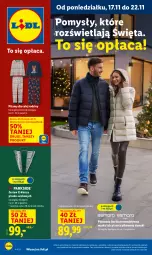 Gazetka promocyjna Lidl - GAZETKA - Gazetka - ważna od 22.11 do 22.11.2025 - strona 1 - produkty: Kurtka, Płaszcz