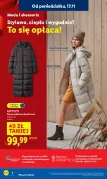 Gazetka promocyjna Lidl - GAZETKA - Gazetka - ważna od 22.11 do 22.11.2025 - strona 12 - produkty: Por, Finish, Płaszcz, Moda, Control