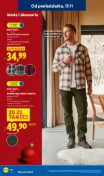 Gazetka promocyjna Lidl - GAZETKA - Gazetka - ważna od 22.11 do 22.11.2025 - strona 18 - produkty: Sok, Kosz, Koszula, Moda, Spodnie