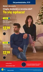 Gazetka promocyjna Lidl - GAZETKA - Gazetka - ważna od 22.11 do 22.11.2025 - strona 20 - produkty: Gin, Kosz, Koszulka, Moda, Legginsy, LG