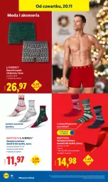 Gazetka promocyjna Lidl - GAZETKA - Gazetka - ważna od 22.11 do 22.11.2025 - strona 30 - produkty: Sok, Ser, Karp, Moda, Bokserki