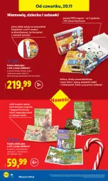 Gazetka promocyjna Lidl - GAZETKA - Gazetka - ważna od 22.11 do 22.11.2025 - strona 44 - produkty: Ser, Por, Gra, Quiz, Dinozaur, Książka, Tera, Dzieci, Zwierzęta