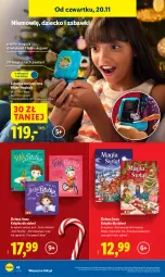 Gazetka promocyjna Lidl - GAZETKA - Gazetka - ważna od 22.11 do 22.11.2025 - strona 46 - produkty: Ser, Por, Książka, Tera, Zabawka, Dzieci