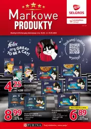 Gazetka promocyjna Selgros - Katalog Markowe Produkty - Gazetka - ważna od 01.06 do 01.06.2023 - strona 1 - produkty: Przekąski dla kota, Felix