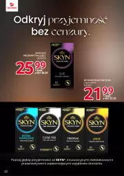 Gazetka promocyjna Selgros - Katalog Markowe Produkty - Gazetka - ważna od 01.06 do 01.06.2023 - strona 22 - produkty: Skyn, Prezerwatyw