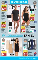 Gazetka promocyjna Aldi - Artykuły przemysłowe i tekstylia - Gazetka - ważna od 06.04 do 06.04.2024 - strona 3 - produkty: Top, Ser, Majtki, Sony, Karp, T-shirt, Wełna, Moda, Bokserki, Fa