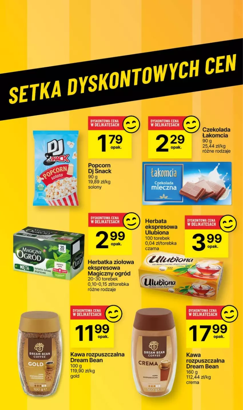 Gazetka promocyjna Delikatesy Centrum - NOWA GAZETKA Delikatesy Centrum od 8 lutego! 8-14.02.2024 - ważna 08.02 do 14.02.2024 - strona 42 - produkty: Czekolada, Herbata, Kawa, Kawa rozpuszczalna, Ogród, Popcorn, Torebka