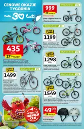 Gazetka promocyjna Auchan - Gazetka 30 Lat Hipermarket Auchan - Gazetka - ważna od 18.03 do 18.03.2026 - strona 38 - produkty: Kierownica, Rama, Widelec, Kask, Rower, Mule, Dzieci, Lakier