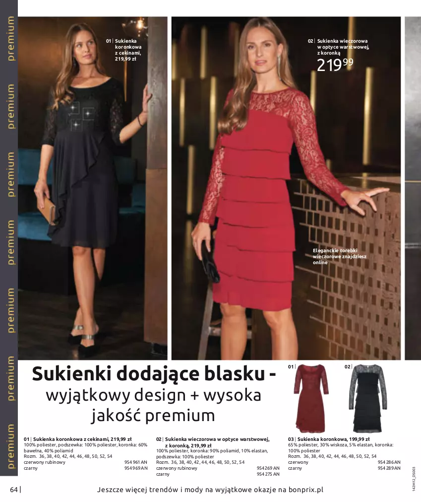 Gazetka promocyjna Bonprix - Moda na Wyjątkowe chwile - ważna 01.01 do 30.05.2021 - strona 66 - produkty: Rubin, Sok, Sukienka, Wełna