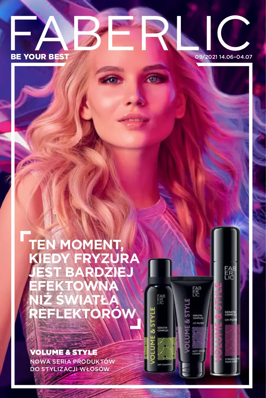 Gazetka promocyjna Faberlic - Gazetka - ważna 14.06 do 04.07.2021 - strona 1 - produkty: Reflektor, Ser