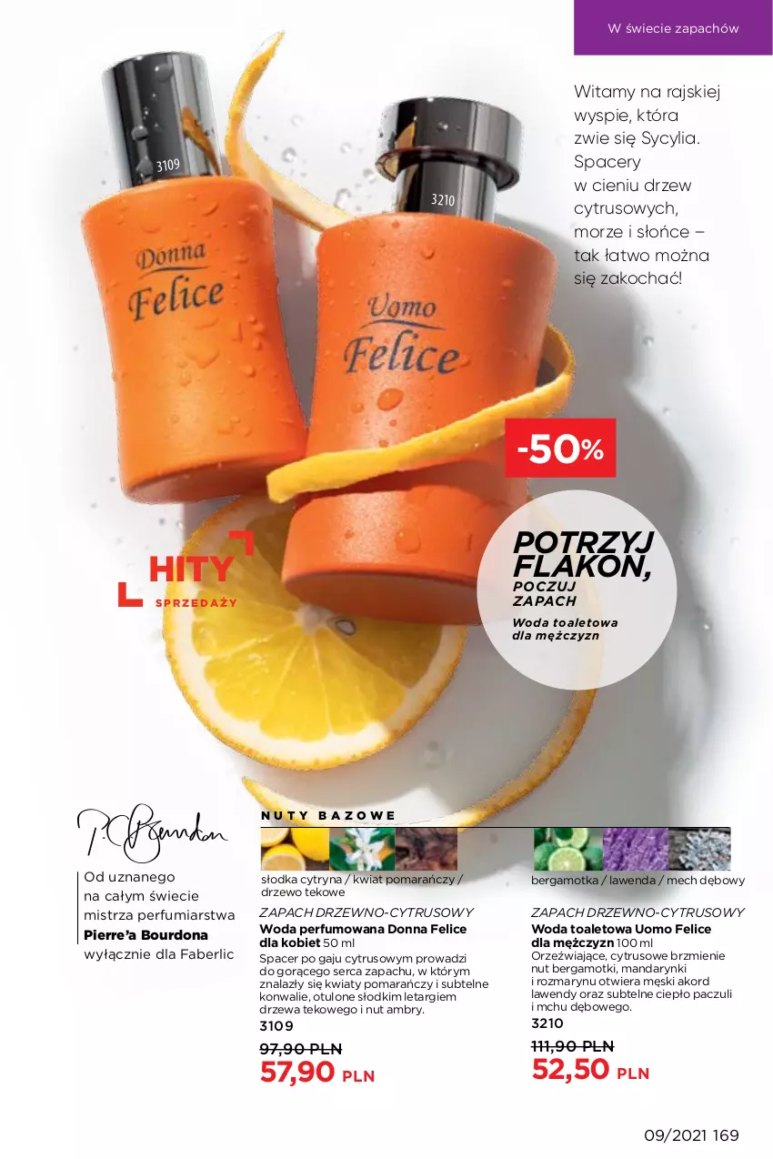 Gazetka promocyjna Faberlic - Gazetka - ważna 14.06 do 04.07.2021 - strona 169 - produkty: Acer, Fa, Koc, Mandarynki, Nuty, Perfum, Ser, Woda, Woda perfumowana, Woda toaletowa