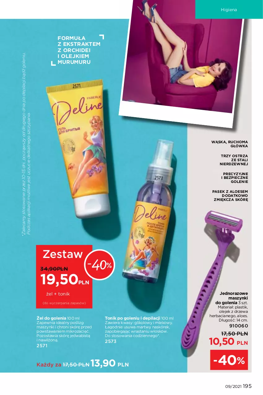 Gazetka promocyjna Faberlic - Gazetka - ważna 14.06 do 04.07.2021 - strona 195 - produkty: Mleko, Olej, Pasek, Piec, Rum, Tonik