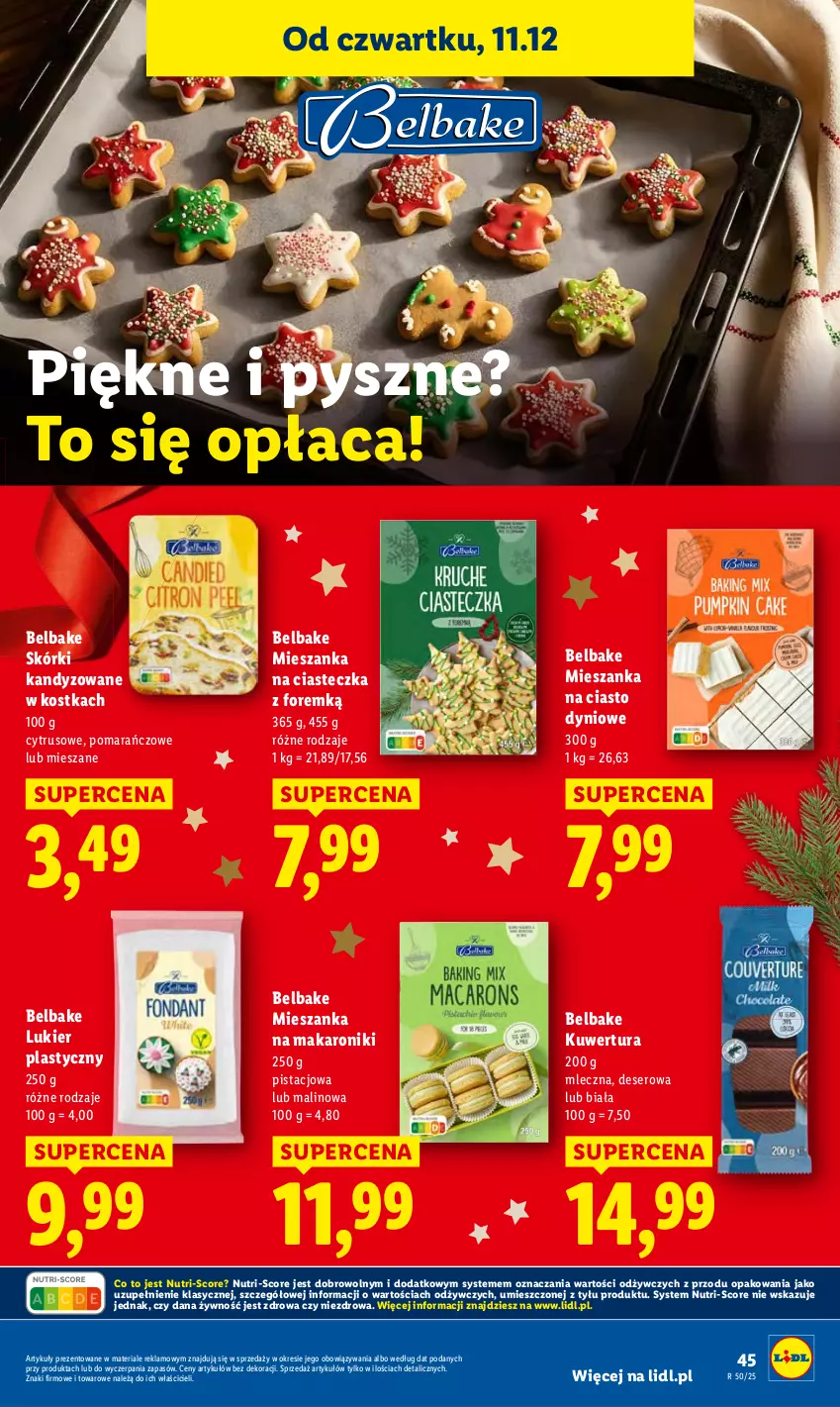 Gazetka promocyjna Lidl - GAZETKA - ważna 11.12 do 14.12.2025 - strona 45 - produkty: Makaron