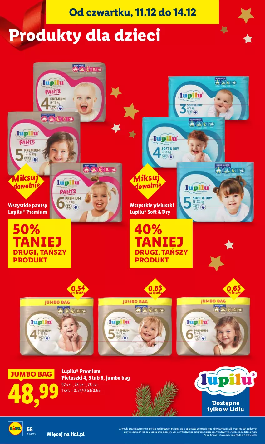 Gazetka promocyjna Lidl - GAZETKA - ważna 11.12 do 14.12.2025 - strona 68 - produkty: Dzieci