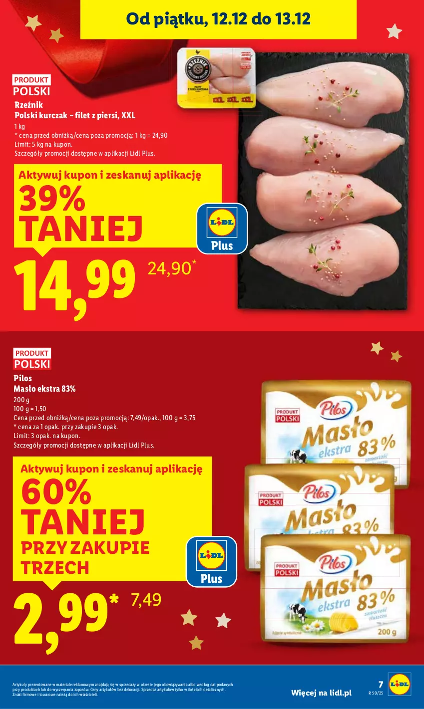Gazetka promocyjna Lidl - GAZETKA - ważna 11.12 do 14.12.2025 - strona 7 - produkty: Kurczak, Pilos