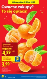 Gazetka promocyjna Lidl - GAZETKA - Gazetka - ważna od 14.12 do 14.12.2025 - strona 28 - produkty: Mandarynki