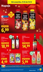 Gazetka promocyjna Lidl - GAZETKA - Gazetka - ważna od 14.12 do 14.12.2025 - strona 63 - produkty: Por, Oleofarm, Napoje, Owoce, Napój, Oleo, Herbapol, Fa