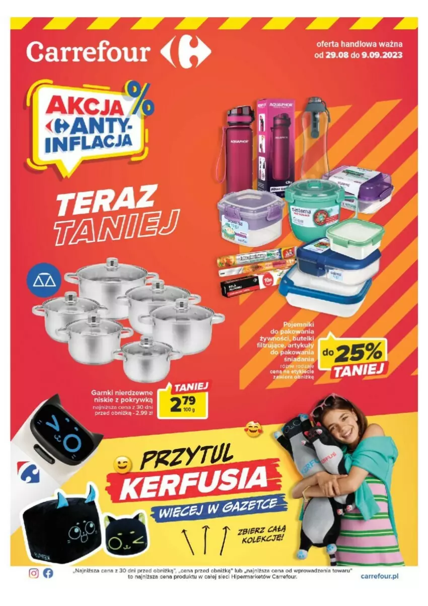 Gazetka promocyjna Carrefour - ważna 29.08 do 09.09.2023 - strona 1