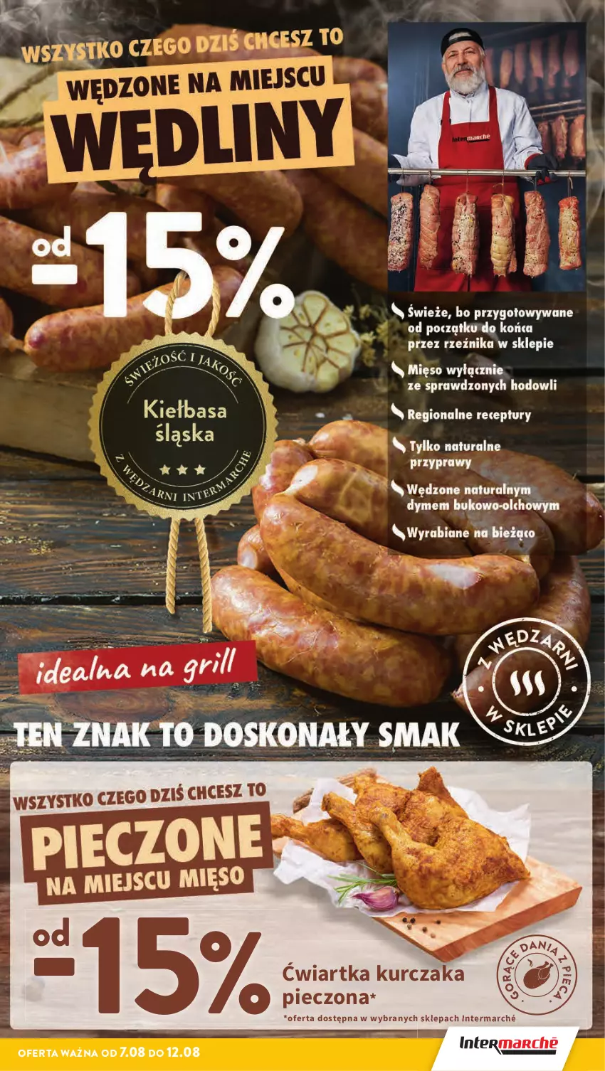 Gazetka promocyjna Intermarche - Gazetka Intermarche - ważna 07.08 do 12.08.2025 - strona 13 - produkty: Kurczak, Piec