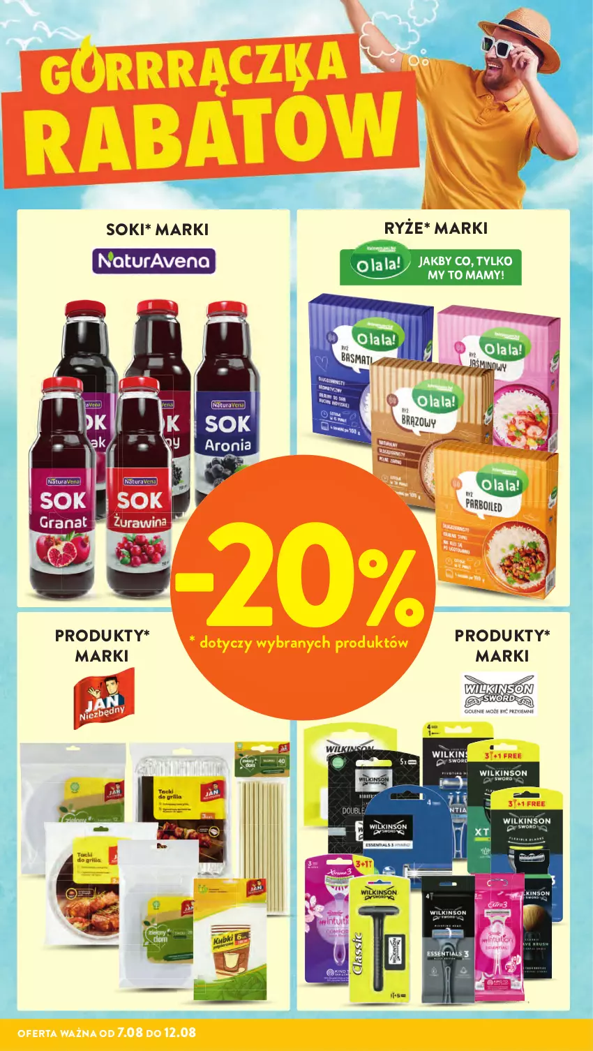 Gazetka promocyjna Intermarche - Gazetka Intermarche - ważna 07.08 do 12.08.2025 - strona 8 - produkty: Ryż, Sok