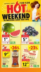 Gazetka promocyjna Intermarche - Gazetka Intermarche - Gazetka - ważna od 12.08 do 12.08.2025 - strona 2 - produkty: Piec, Tarczyński, Kabanos, Arbuz, Masło