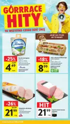 Gazetka promocyjna Intermarche - Gazetka Intermarche - Gazetka - ważna od 12.08 do 12.08.2025 - strona 4 - produkty: Polędwica, Ser, Jaja, Szynka konserwowa, Szynka, Serek, Serek twarogowy, Almette