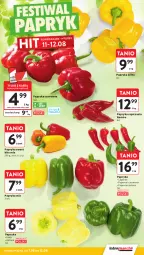 Gazetka promocyjna Intermarche - Gazetka Intermarche - Gazetka - ważna od 12.08 do 12.08.2025 - strona 9 - produkty: Papryka czerwona, Papryka, Papryka żółta, Szpic