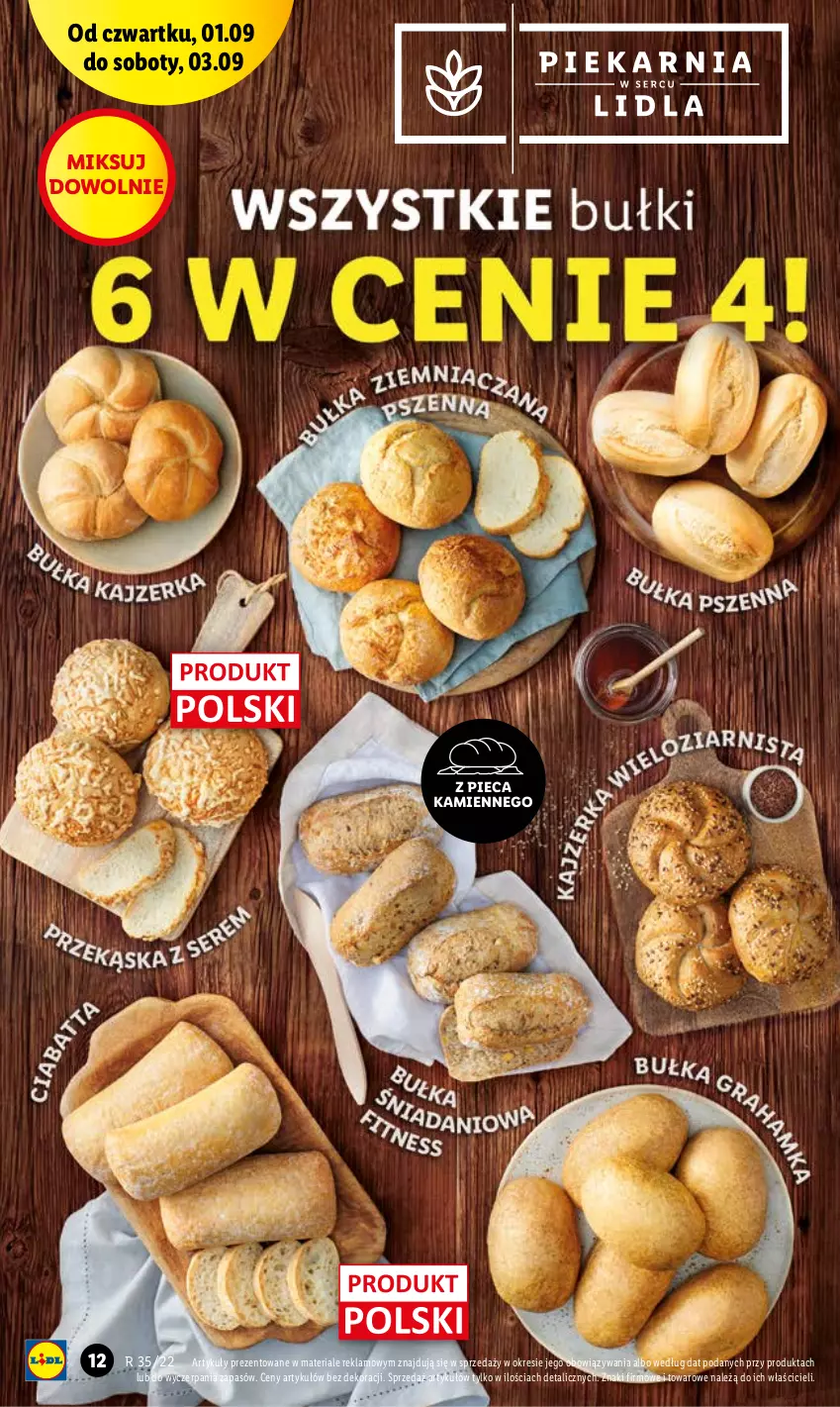 Gazetka promocyjna Lidl - GAZETKA - ważna 01.09 do 03.09.2022 - strona 12 - produkty: Piec