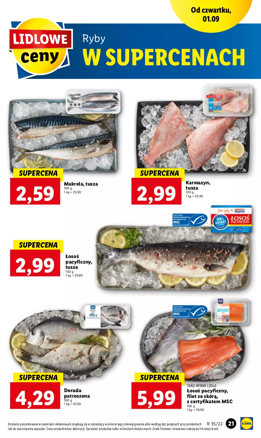 Gazetka promocyjna Lidl - GAZETKA - ważna 01.09 do 03.09.2022 - strona 21 - produkty: Tusz