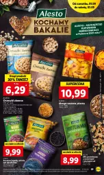 Gazetka promocyjna Lidl - GAZETKA - Gazetka - ważna od 03.09 do 03.09.2022 - strona 29 - produkty: Orzeszki, Jagody, Mango suszone, Orzeszki ziemne, Mango