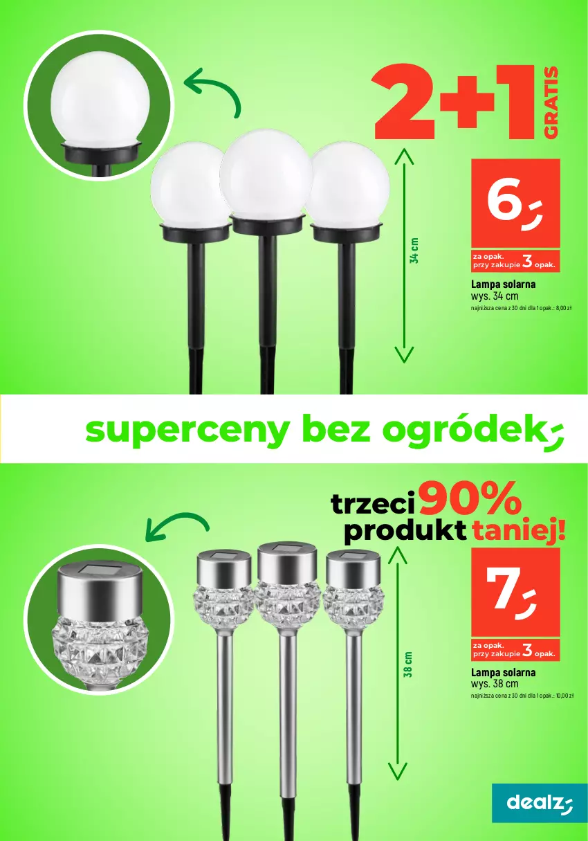 Gazetka promocyjna Dealz - MAKE A DEALZ - ważna 11.04 do 17.04.2024 - strona 27 - produkty: Amol, Gra, Lampa, Ogród, Samolot