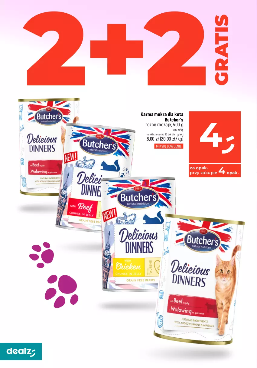 Gazetka promocyjna Dealz - MAKE A DEALZ - ważna 11.04 do 17.04.2024 - strona 8 - produkty: Butcher's, Gra, Pedigree, Prima, Przysmaki