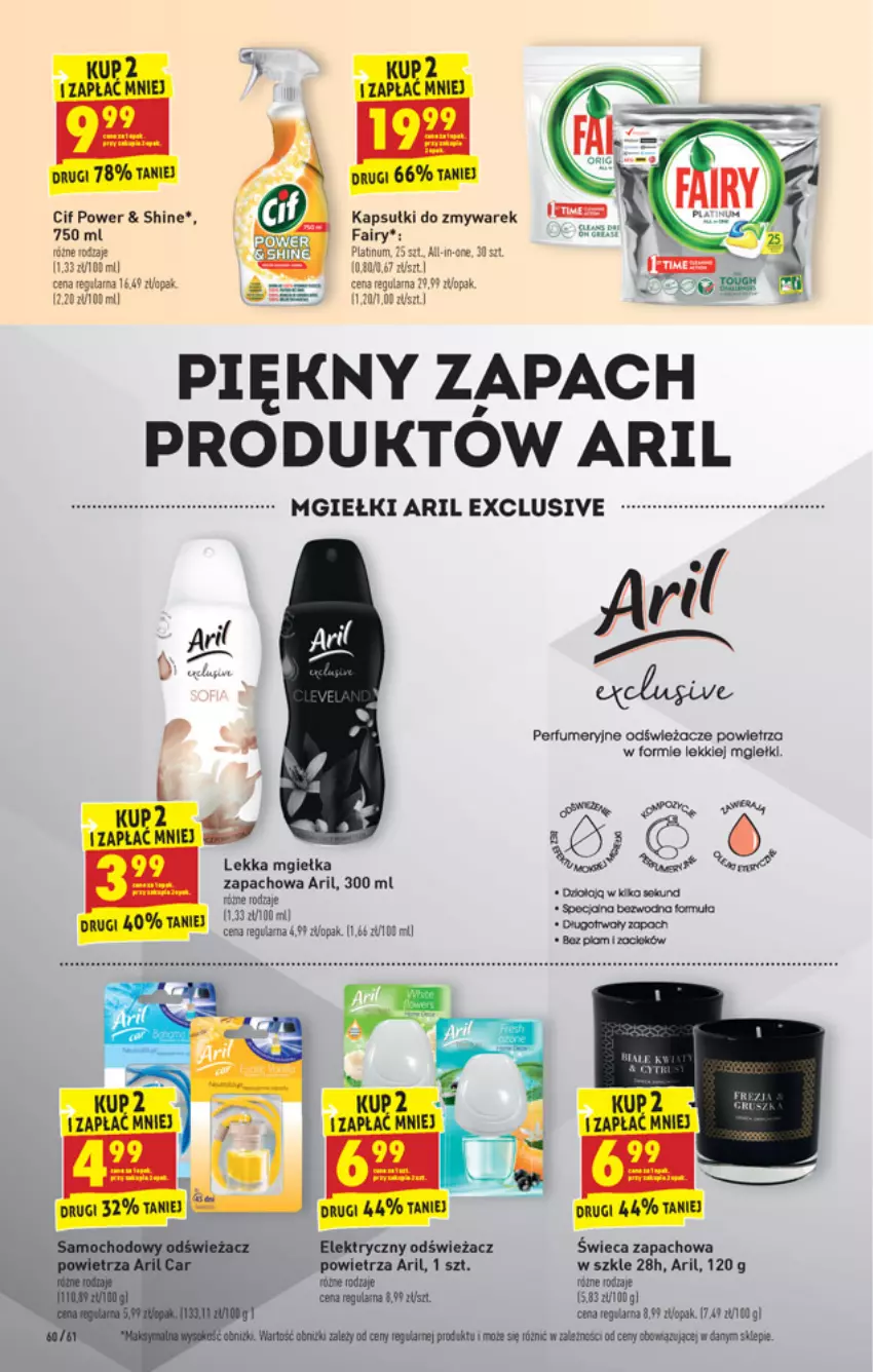 Gazetka promocyjna Biedronka - W tym tygodniu PN - ważna 29.03 do 03.04.2021 - strona 60 - produkty: Cif, Fa, Fairy, Feta, HP, Perfum