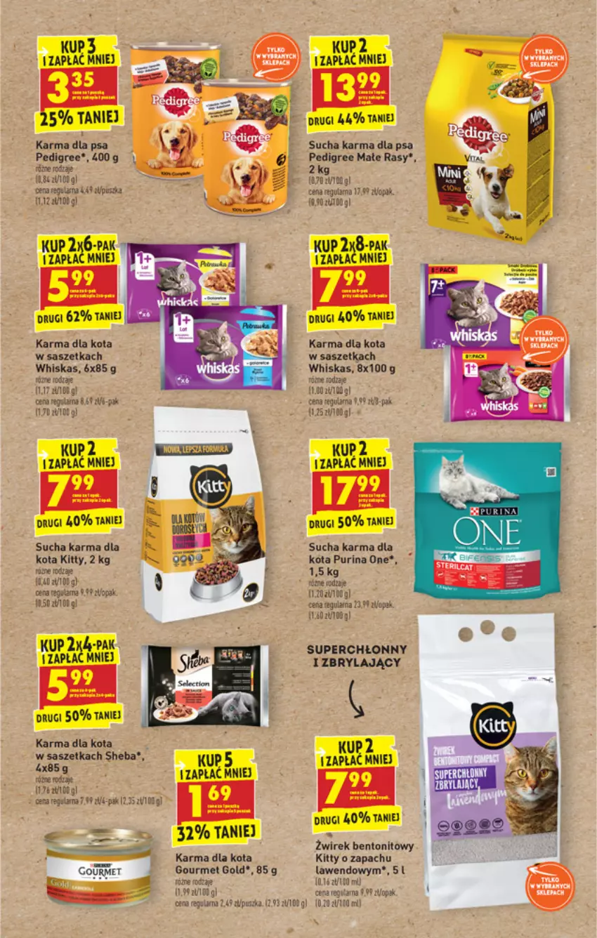 Gazetka promocyjna Biedronka - W tym tygodniu PN - ważna 29.03 do 03.04.2021 - strona 61 - produkty: Fa, Gala, Gourmet Gold, Pedigree, Pur, Purina, Sucha karma, Whiskas