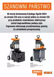 Gazetka promocyjna Obi - Gazetka OBI - Gazetka - ważna od 15.11 do 15.11.2024 - strona 172 - produkty: Rozdrabniacz, Pojemnik, Ogród