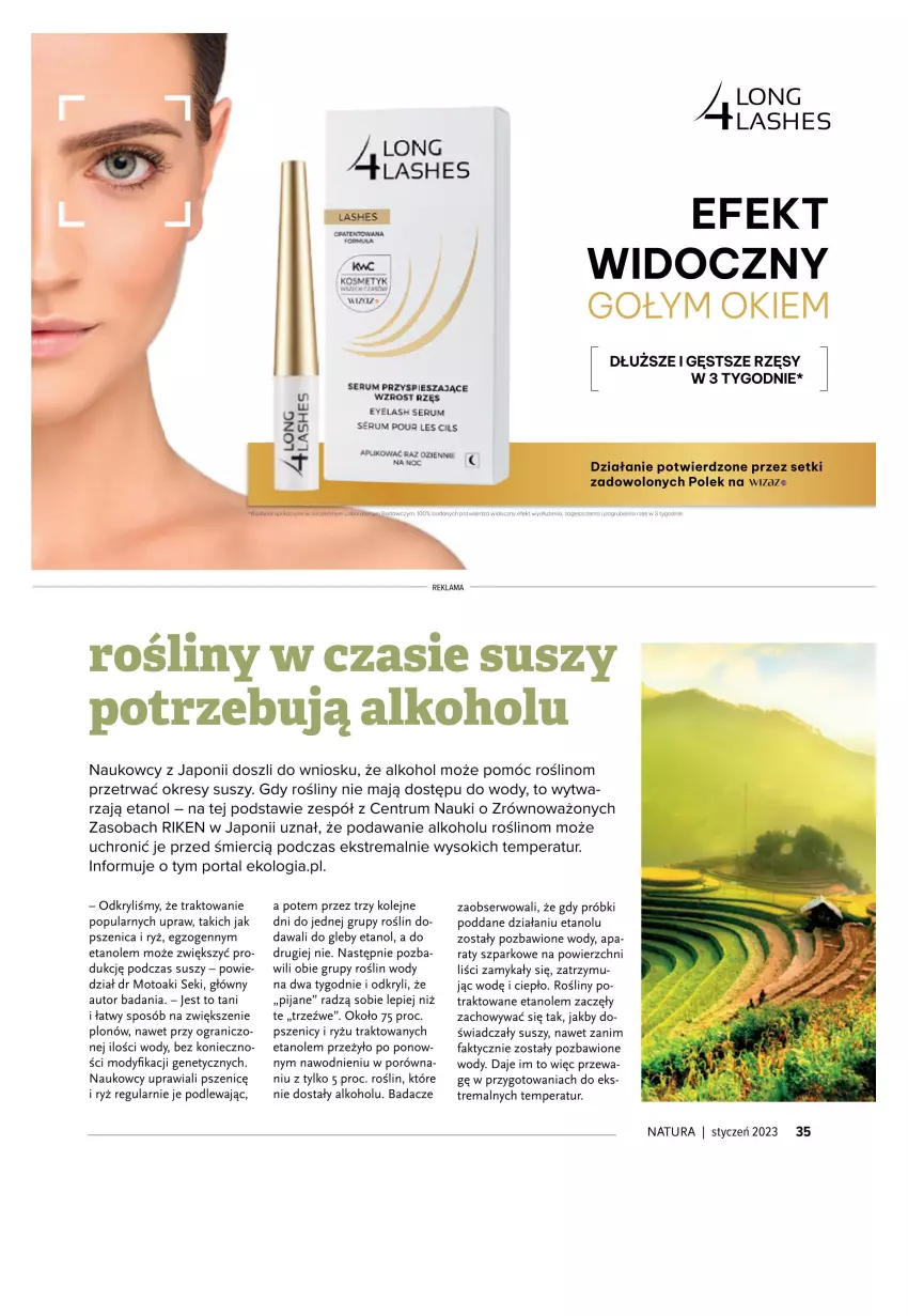 Gazetka promocyjna Drogerie Natura - Gazetka Drogerie Natura - ważna 01.01 do 31.01.2023 - strona 35 - produkty: Fa, Gra, Olej, Por, Portal, Rum, Ryż, Ser, Serum, Sok