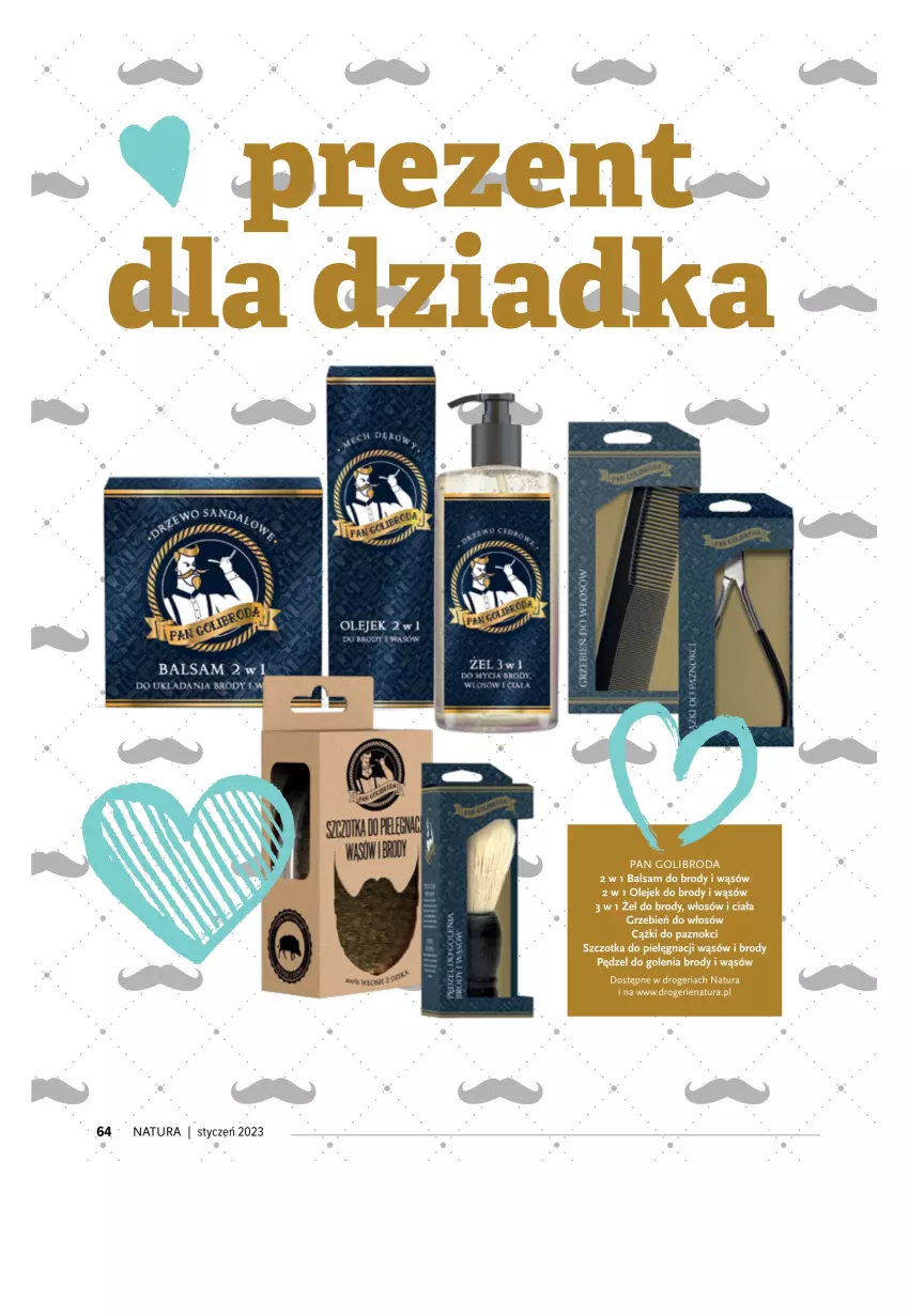 Gazetka promocyjna Drogerie Natura - Gazetka Drogerie Natura - ważna 01.01 do 31.01.2023 - strona 64 - produkty: Olej