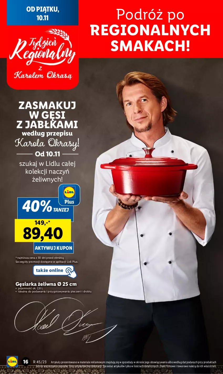 Gazetka promocyjna Lidl - GAZETKA - ważna 06.11 do 08.11.2023 - strona 28 - produkty: Jabłka, Piec